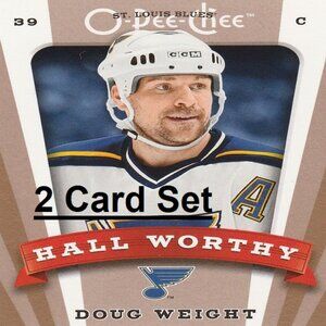 Doug Weight Hockey Card Collection